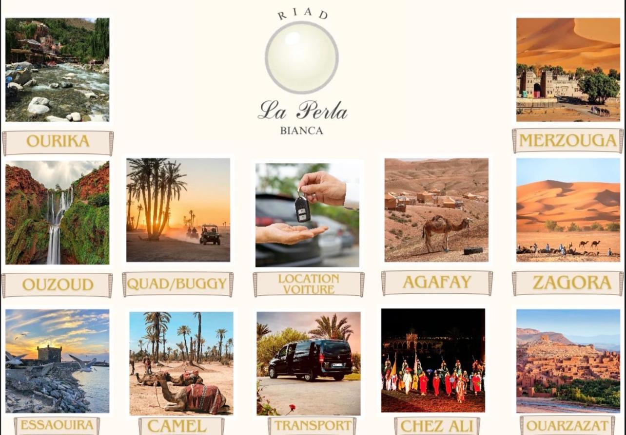 Riad La Perla Bianca Marrakesh Esterno foto